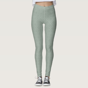 Leggings Moderne tendance Pastel Vert couleur Modèle élégan