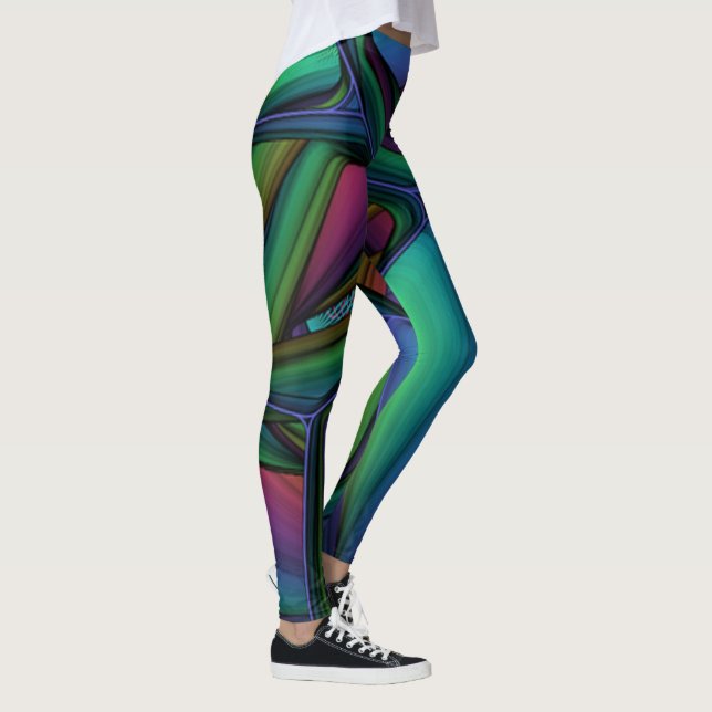 Leggings Moderne | Zazzle_Growshop. (Droite)