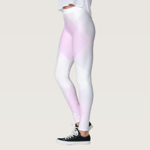 Leggings modernes pour femmes rose bleu violet bla