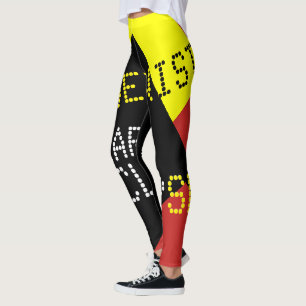 Leggings Modernist Solar Eclipse Funny personnalisable
