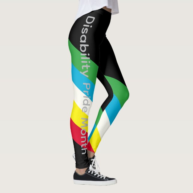 Leggings Mois de la fierté du handicap (Droite)