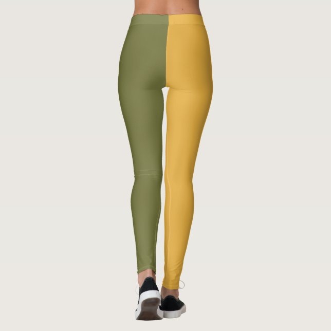 Leggings  Moitié décorative et moitié autre  (Dos)