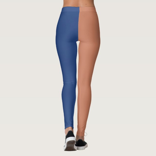 Leggings Moitié décorative et moitié autre (Dos)