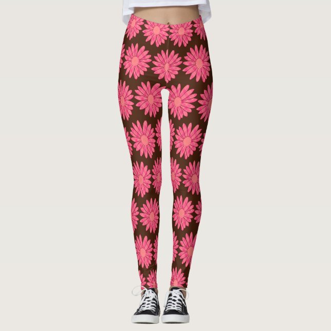 Leggings Moka aux Infusions Florales (Devant)