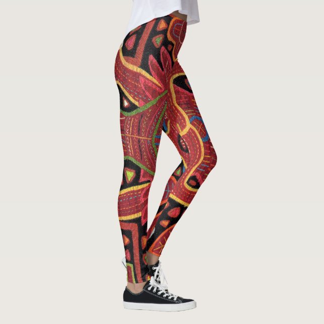 Leggings Mola Indien Kuna (Droite)