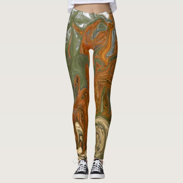 Leggings Moments en automne... (Devant)