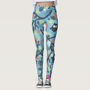 Leggings Mon animal familier fol de hibou