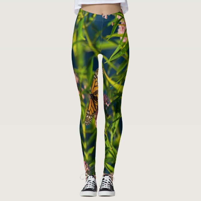 Leggings Monarque Et Milkweed (Devant)