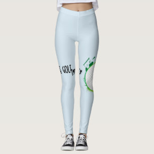 Leggings Monde de la plaque d'immatriculation de golf. plaq