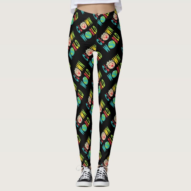 Leggings Monde des clowns (Devant)