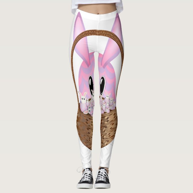 Leggings Mondes spéciaux de Pâques plus grand Pâques (Devant)