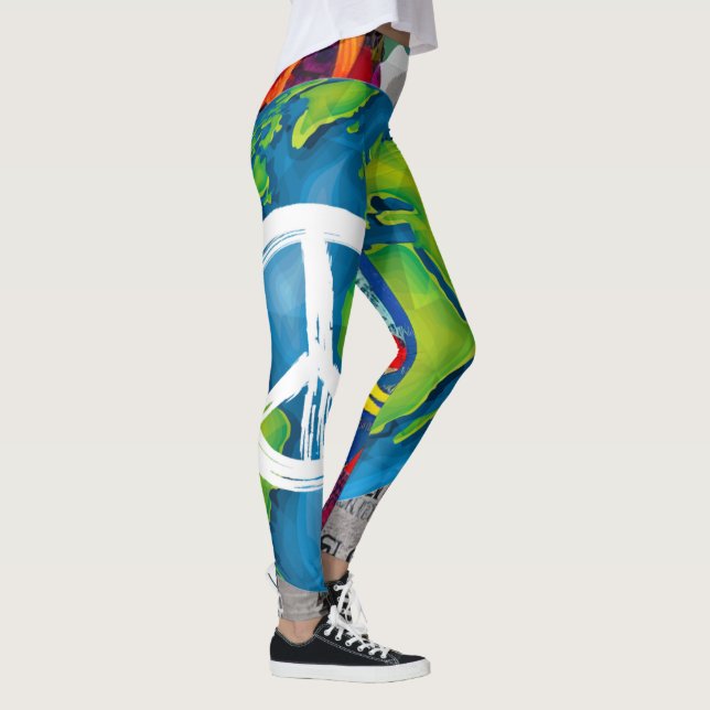 Leggings mondiaux pour la paix (Droite)