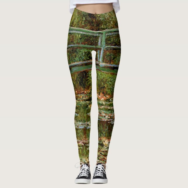 Leggings Monet Pont Japonais de Giverny (Devant)