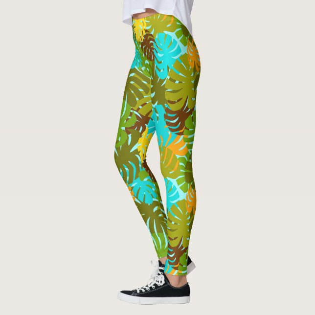 Leggings Monstera (Gauche)