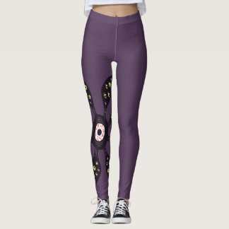 Leggings Monstre des yeux du mal Déplaisant étrange art got