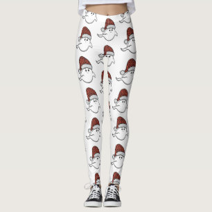 Leggings moquette d'hôtel éffrayant fantôme de Noël