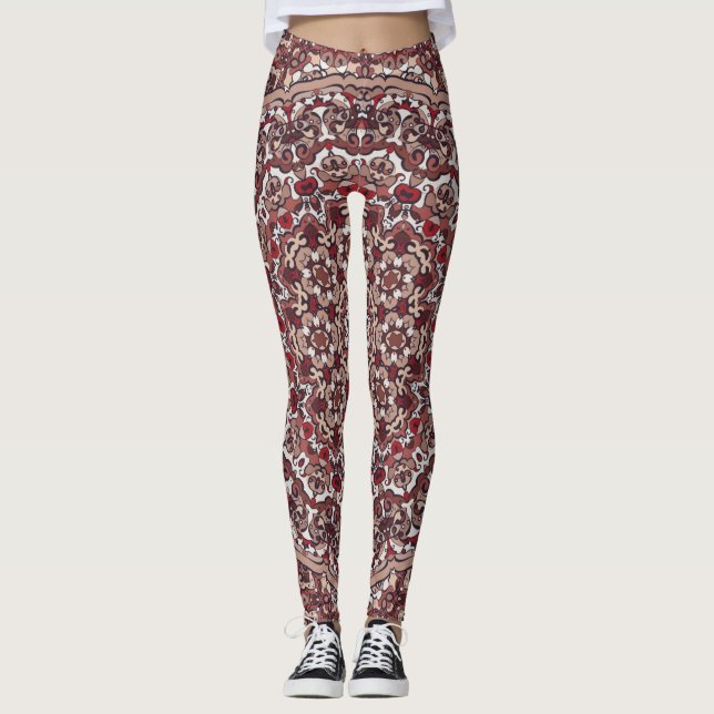 Leggings Moquette perse (Devant)
