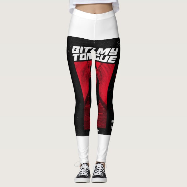 Leggings mordre ma langue (Devant)