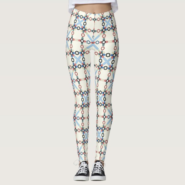 Leggings Moroccan Zelije !Moroccan Zellige (Devant)