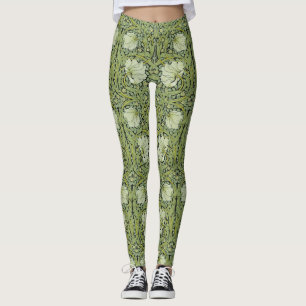 Leggings Morris 1876 Vintage Pimpernel motif floral