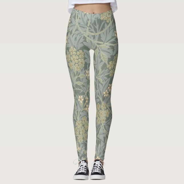 Leggings Morris Vine & Jasmine Jardin Fleur Classique (Devant)
