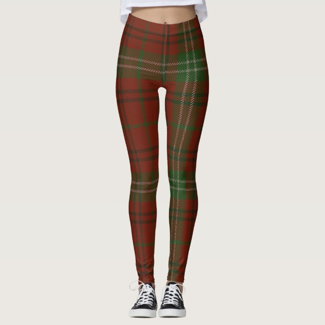 Leggings Morrison Tartan Clan Plaid (Devant)