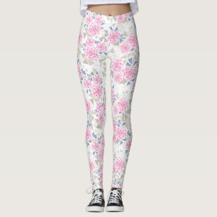 Leggings Mosaïque, fleurs