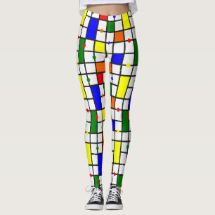 Leggings Mot de passe coloré