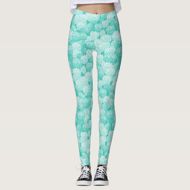 Leggings Motif 2 de Lotus (Devant)