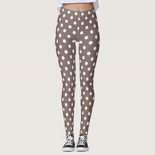 Leggings Motif à pois (Devant)