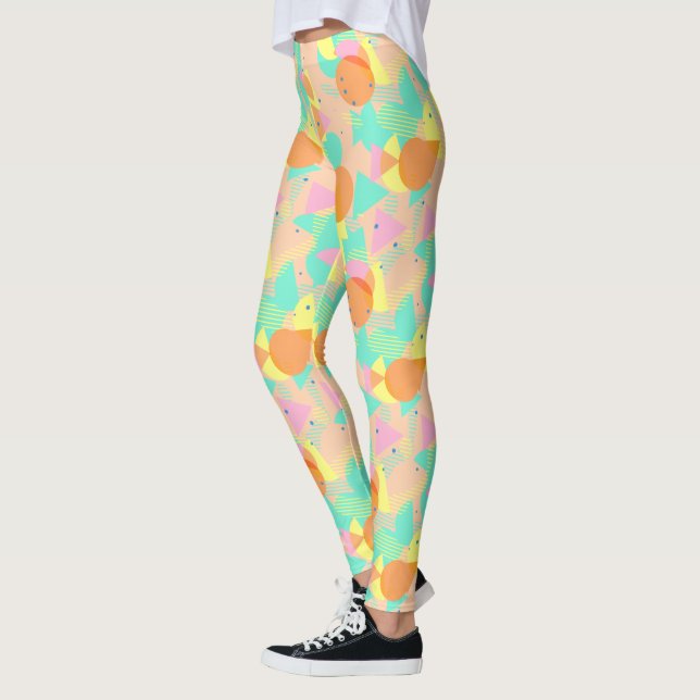 Leggings Motif Abstrait de Hip Hip (Gauche)