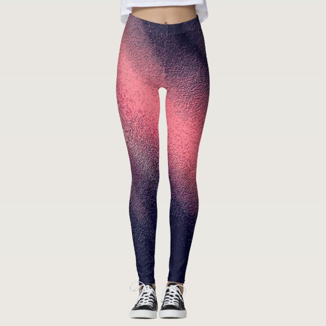 Leggings Motif Abstrait parties scintillant (Devant)