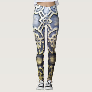 Leggings Motif africain abstrait moderne