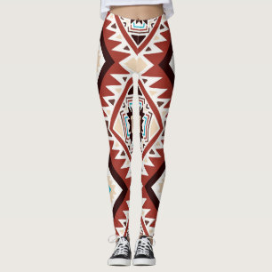 Leggings Motif amérindien