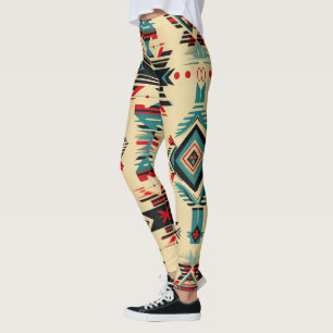 Leggings Motif amérindien