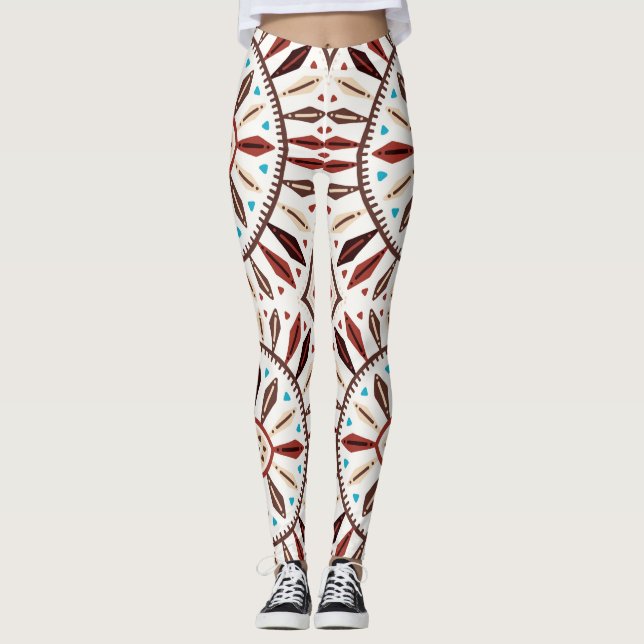Leggings Motif amérindien (Devant)