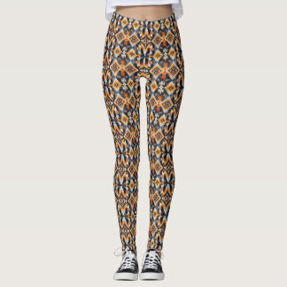 Leggings Motif amérindien navajo