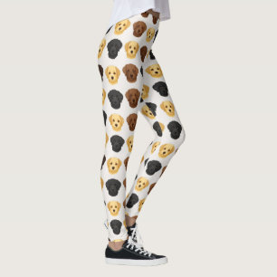 Leggings Motif Amoureux de Chien Labrador Retriever Mignon