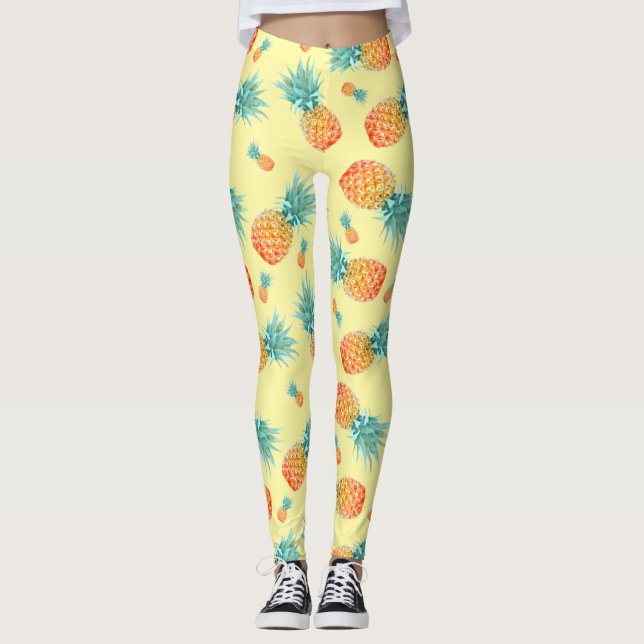 Leggings Motif ananas (Devant)