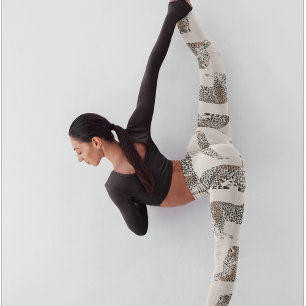 Leggings Motif animal sauvage de la Jungle Leopard
