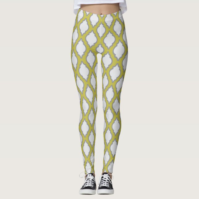 Leggings Motif arabe de style (Devant)