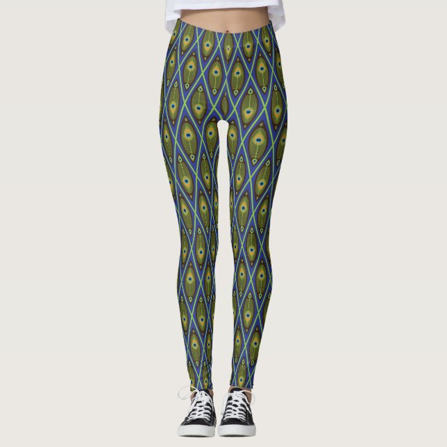 Leggings Motif asiatique (Devant)