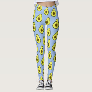 Leggings Motif Awesome Kawaii Avocado