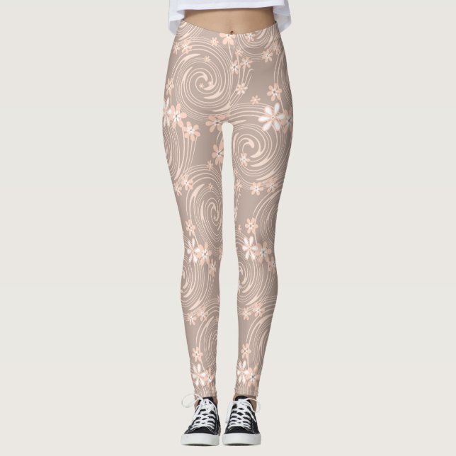 Leggings Motif beige (Devant)
