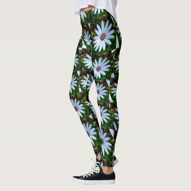 Leggings Motif blanc (Gauche)