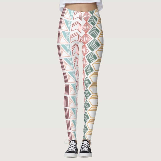 Leggings Motif Boho (Devant)