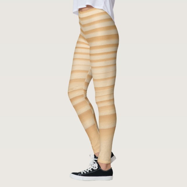 Leggings Motif bois (Gauche)