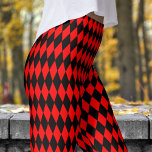Leggings Motif Bold Red et Black Harlequin Check<br><div class="desc">Gras et Vibrant : Faites une déclaration avec ces leggings Arlequins captivants! Dotés d'un motif dynamique et coloré, ils allient harmonieusement l'esprit moderne et l'énergie ludique. Que vous soyez dehors une journée décontractée ou habillé pour impressionner, ces leggings vous conserveront tout en tournant la tête. N’attendez pas, prenez la vôtre...</div>