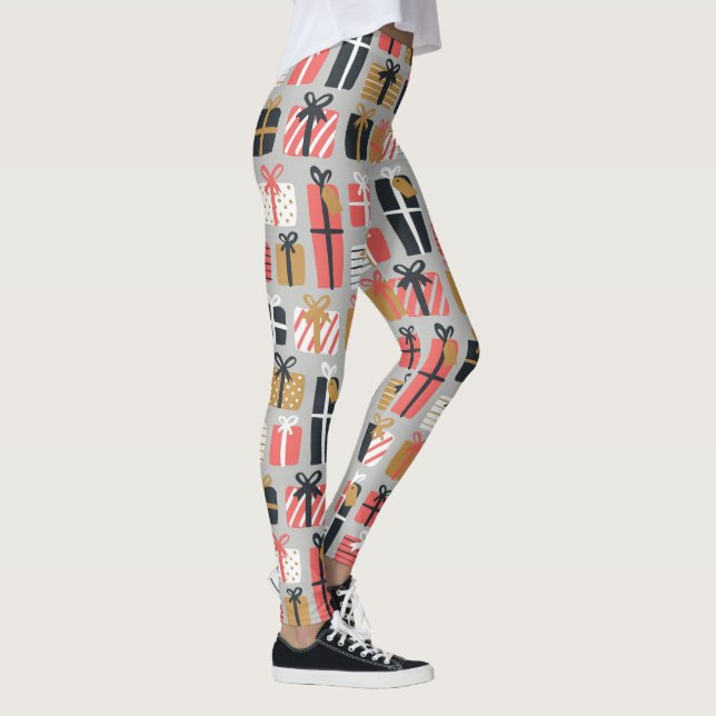 Leggings Motif cadeau de Noël (Droite)