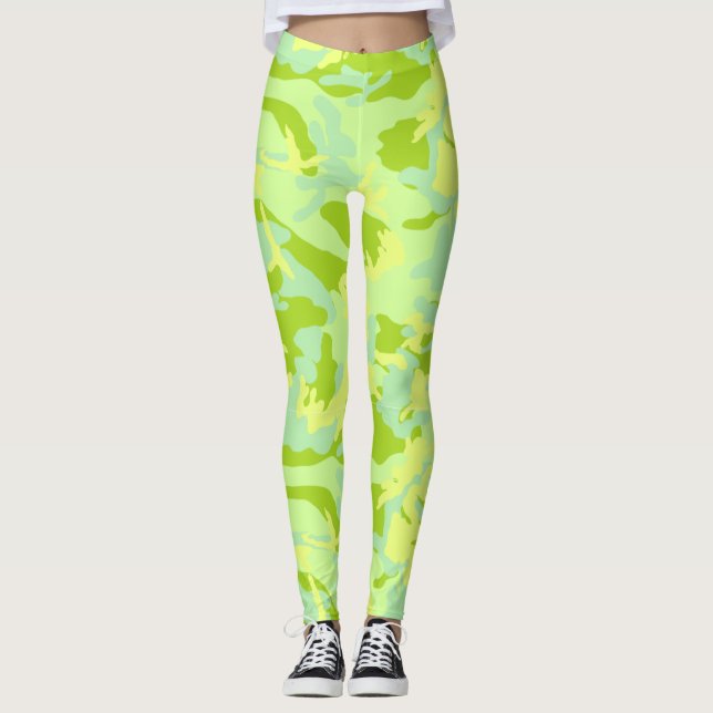 Leggings Motif Camo SpringTime (Devant)